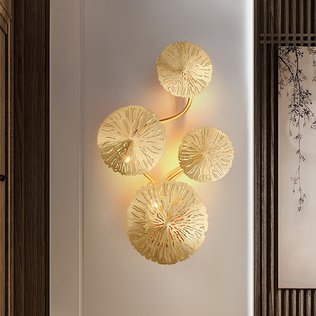 Veya Lotus Leaf Wall Sconce
