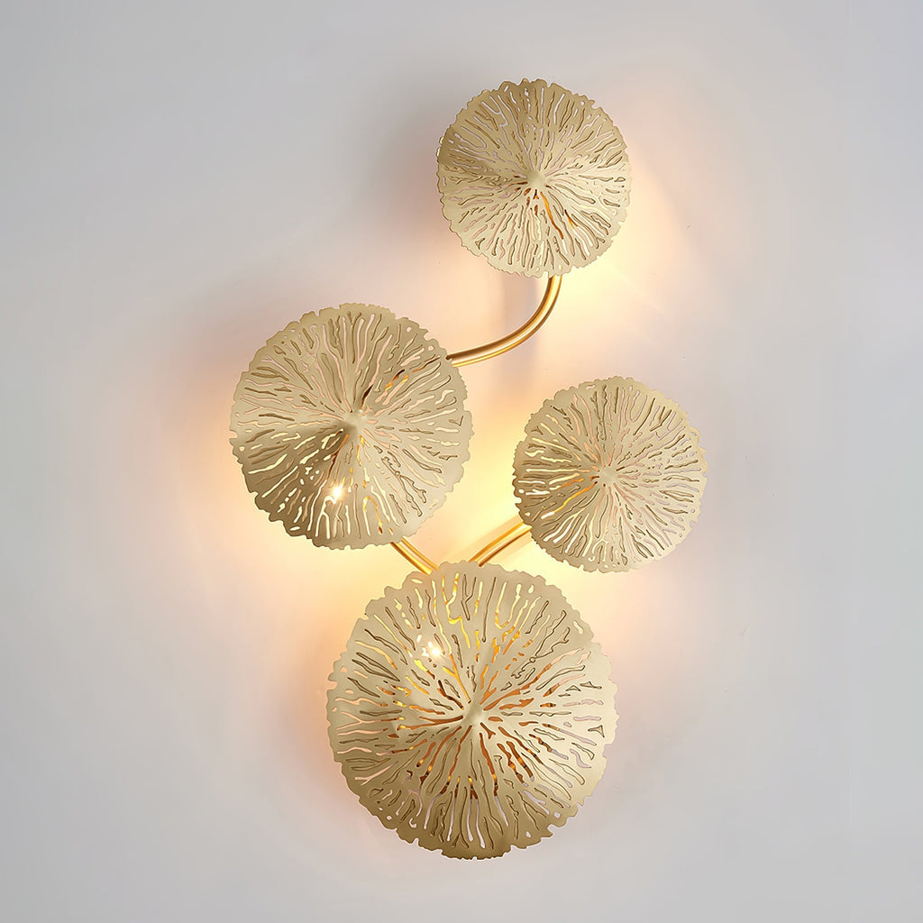 Veya Lotus Leaf Wall Sconce