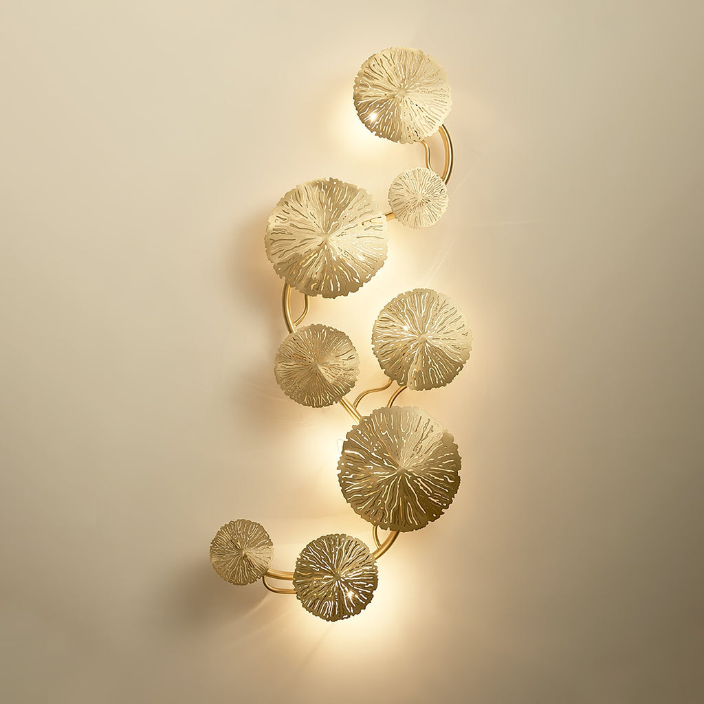 Veya Lotus Leaf Wall Sconce