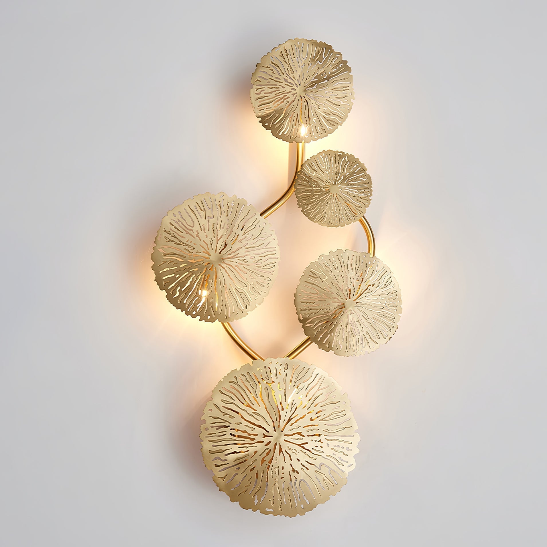 Veya Lotus Leaf Wall Sconce