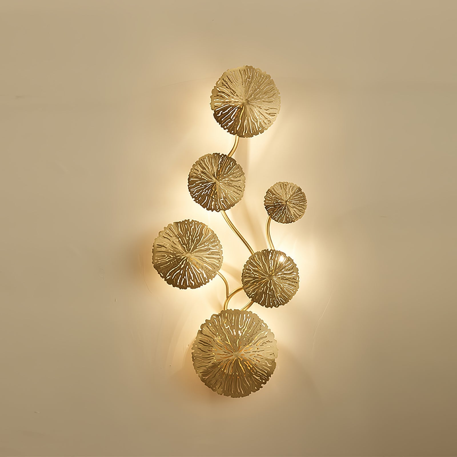 Veya Lotus Leaf Wall Sconce