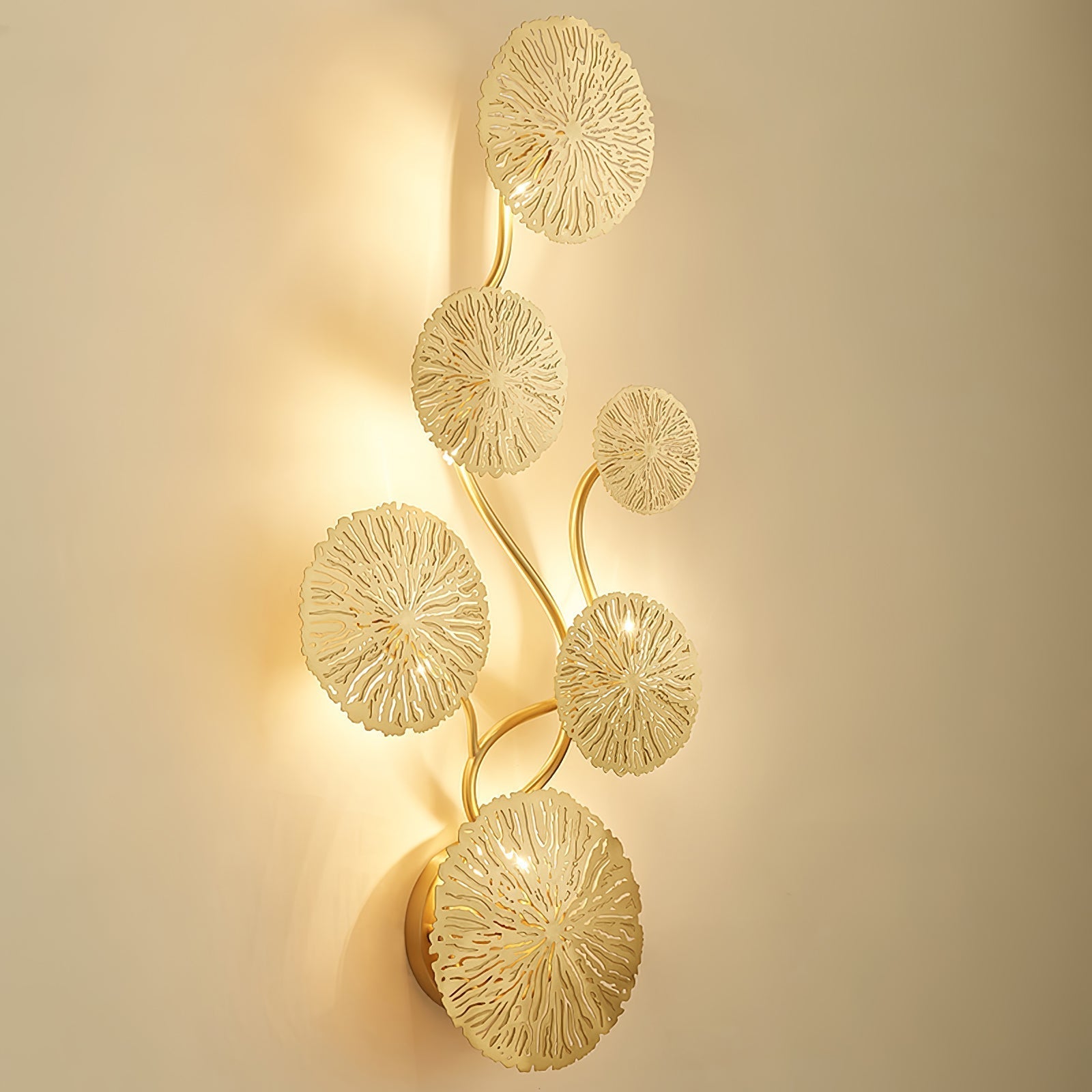 Veya Lotus Leaf Wall Sconce