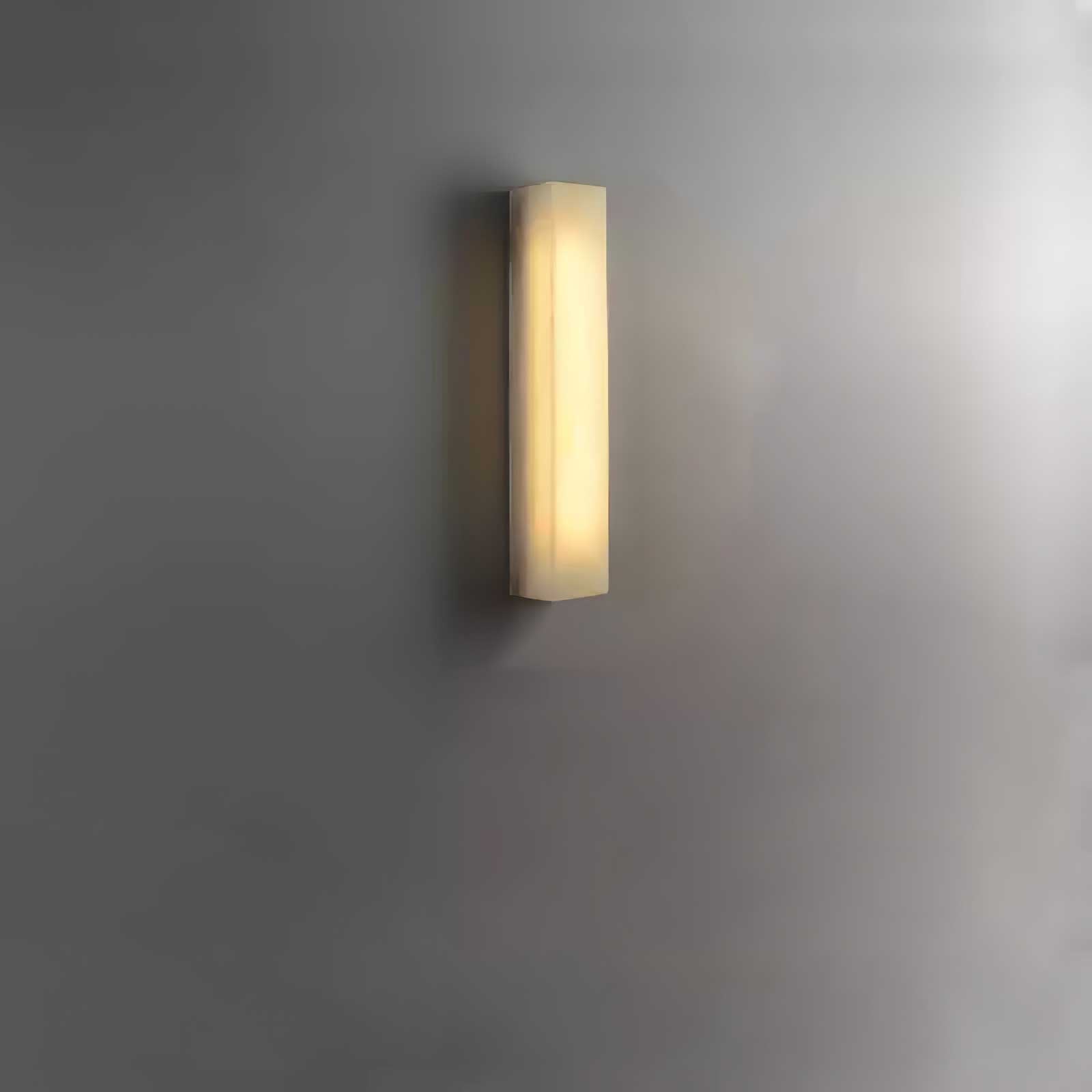 Irina Cylindrical Alabaster Wall Light