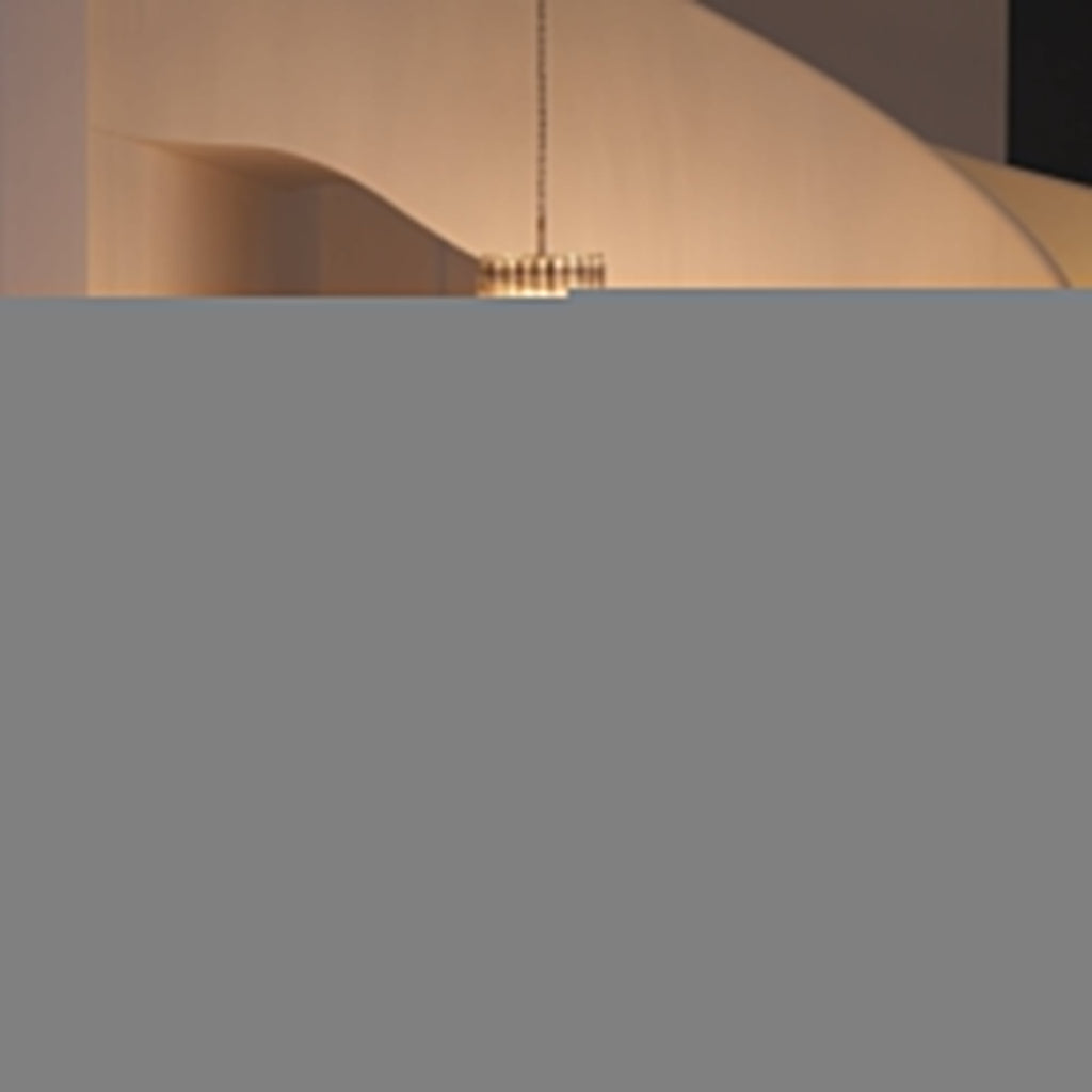 Aurora Chandelier Smoked Glass Spiral