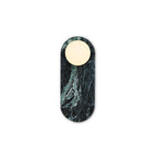 Sylv Oval Wall Lamp Marble