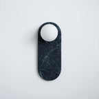 Sylv Oval Wall Lamp Marble