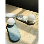 Sylv Oval Wall Lamp Marble