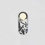 Sylv Oval Wall Lamp Marble