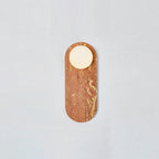 Sylv Oval Wall Lamp Marble