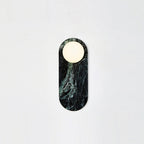 Sylv Oval Wall Lamp Marble