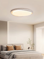 Vanoren Oval Frame Travertine Ceiling Light