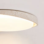 Vanoren Oval Frame Travertine Ceiling Light
