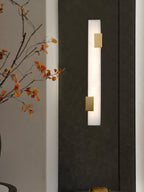 Eos Linear Alabaster Wall Light