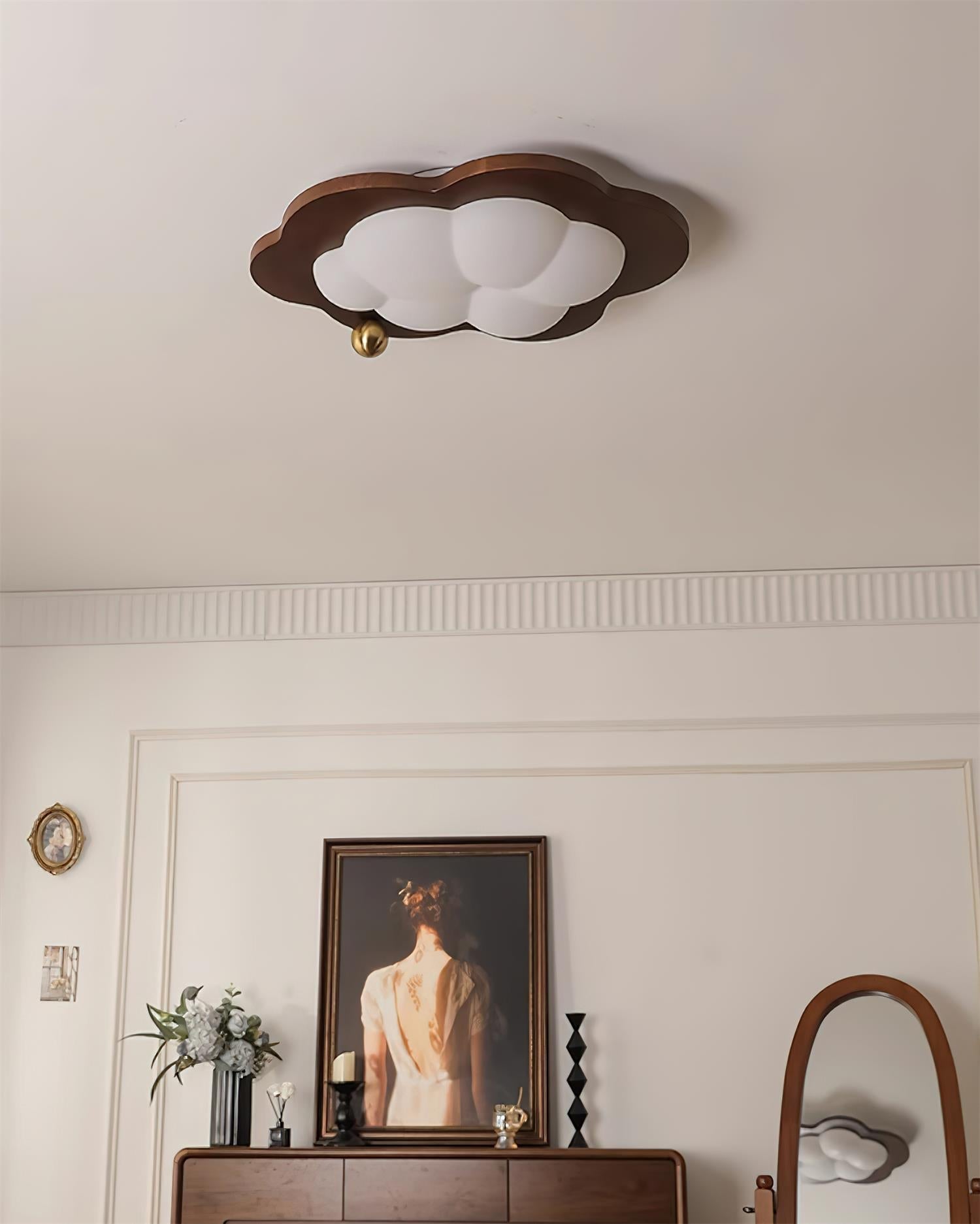 Pivora Cloud-Inspired Flush Mount Light