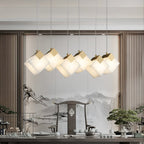 Vevariel Linear Alabaster Pendant Light