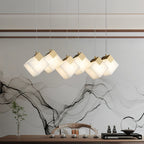 Vevariel Linear Alabaster Pendant Light