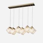 Vevariel Linear Alabaster Pendant Light