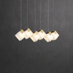 Vevariel Linear Alabaster Pendant Light