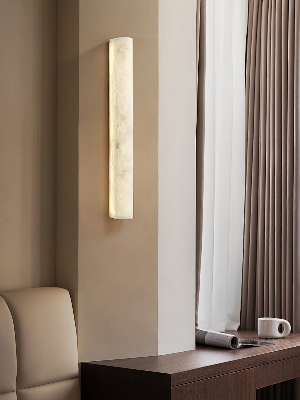 Ulzoror Alabaster Wall Light