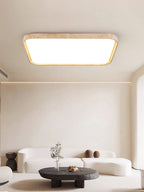 Aisle Travertine Square Ceiling Light