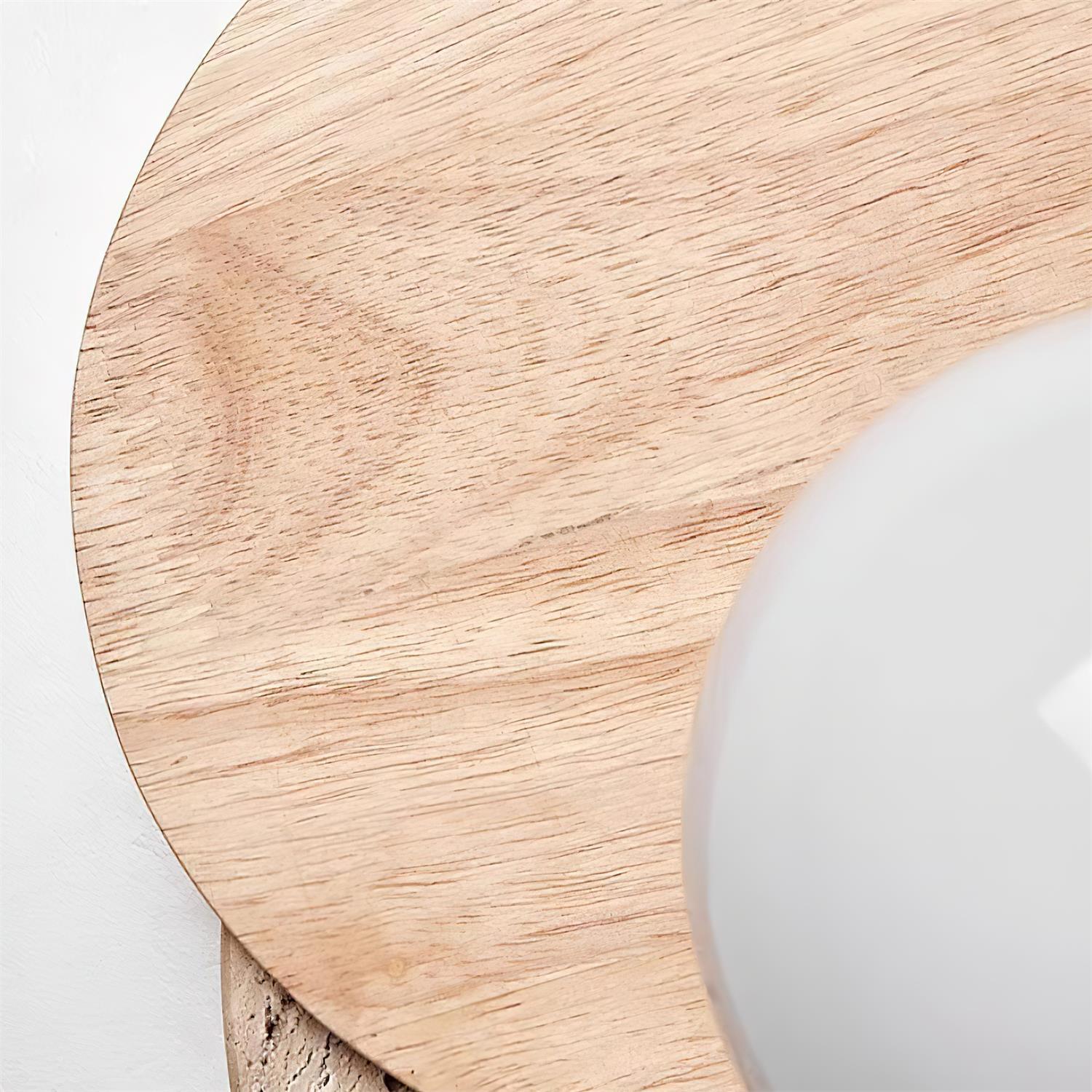 Zelirir Wall Light Minimalist in Travertine - Kingsley Beaumont