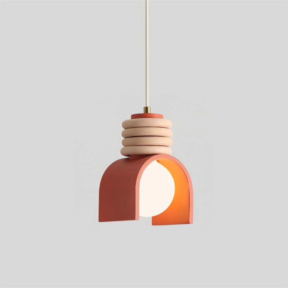 Pendant Light With Glass Globe Warms Dining Rooms Artistic