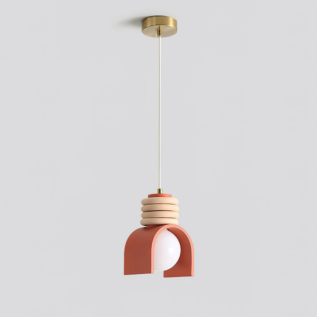 Pendant Light With Glass Globe Warms Dining Rooms Artistic