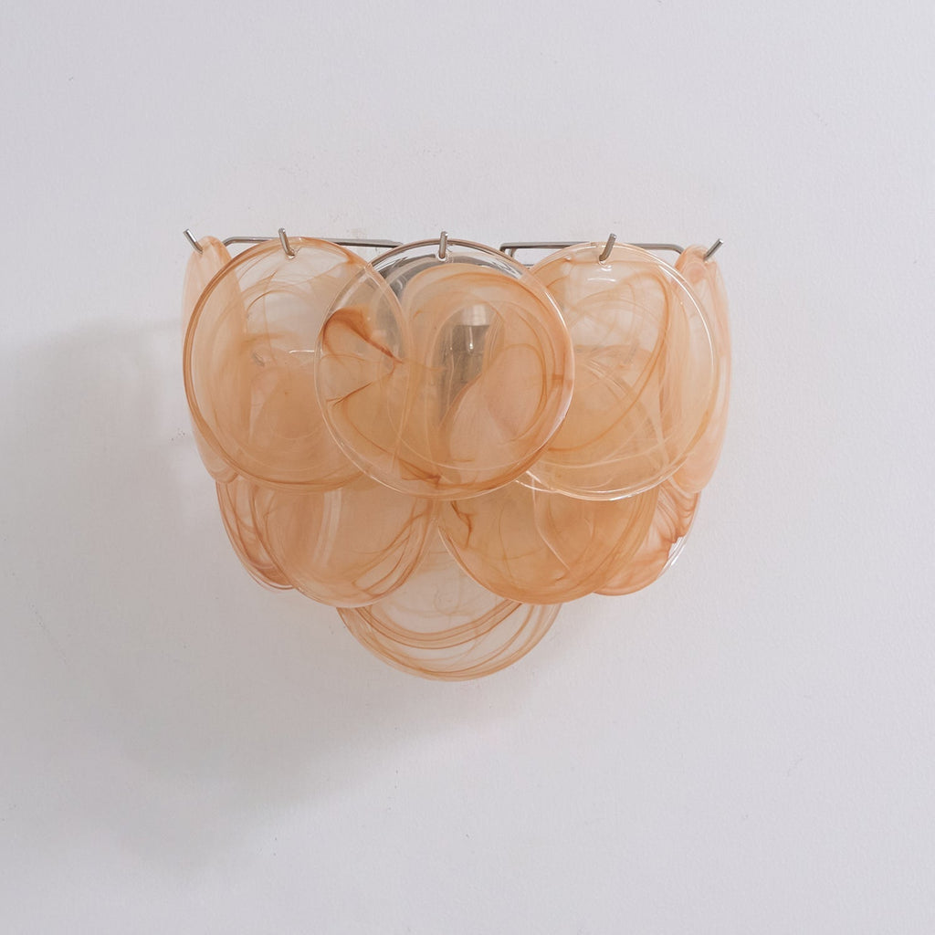 Aurora Wall Lamp Murano Glass Round Artistic