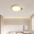 Circular Travertine  Ceiling Light