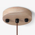 Lydia  Travertine. Pendant Light