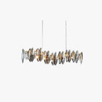 Kristy Luxurious Chandelier Crystals/Metal Gold Living Room