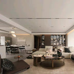 Imirila Disc Shaped Glass  Alabaster Pendant Light