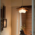 Florin Wooden Petal Pendant Light