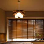 Florin Wooden Petal Pendant Light