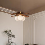 Florin Wooden Petal Pendant Light