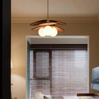 Florin Wooden Petal Pendant Light