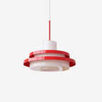 Eviso Red and White Pendant Light
