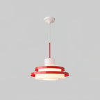 Eviso Red and White Pendant Light