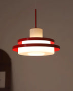 Eviso Red and White Pendant Light