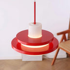 Eviso Red and White Pendant Light