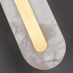 Kristy Alabaster Rounded Wall Lamp
