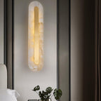 Kristy Alabaster Rounded Wall Lamp