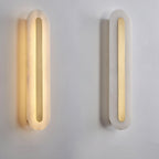 Kristy Alabaster Rounded Wall Lamp