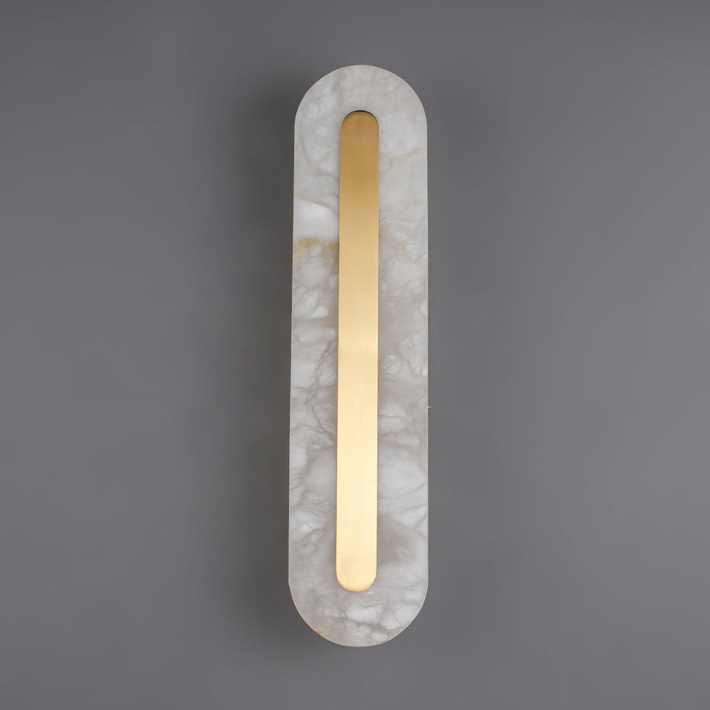 Kristy Alabaster Rounded Wall Lamp