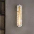 Kristy Alabaster Rounded Wall Lamp