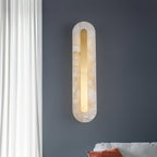 Kristy Alabaster Rounded Wall Lamp