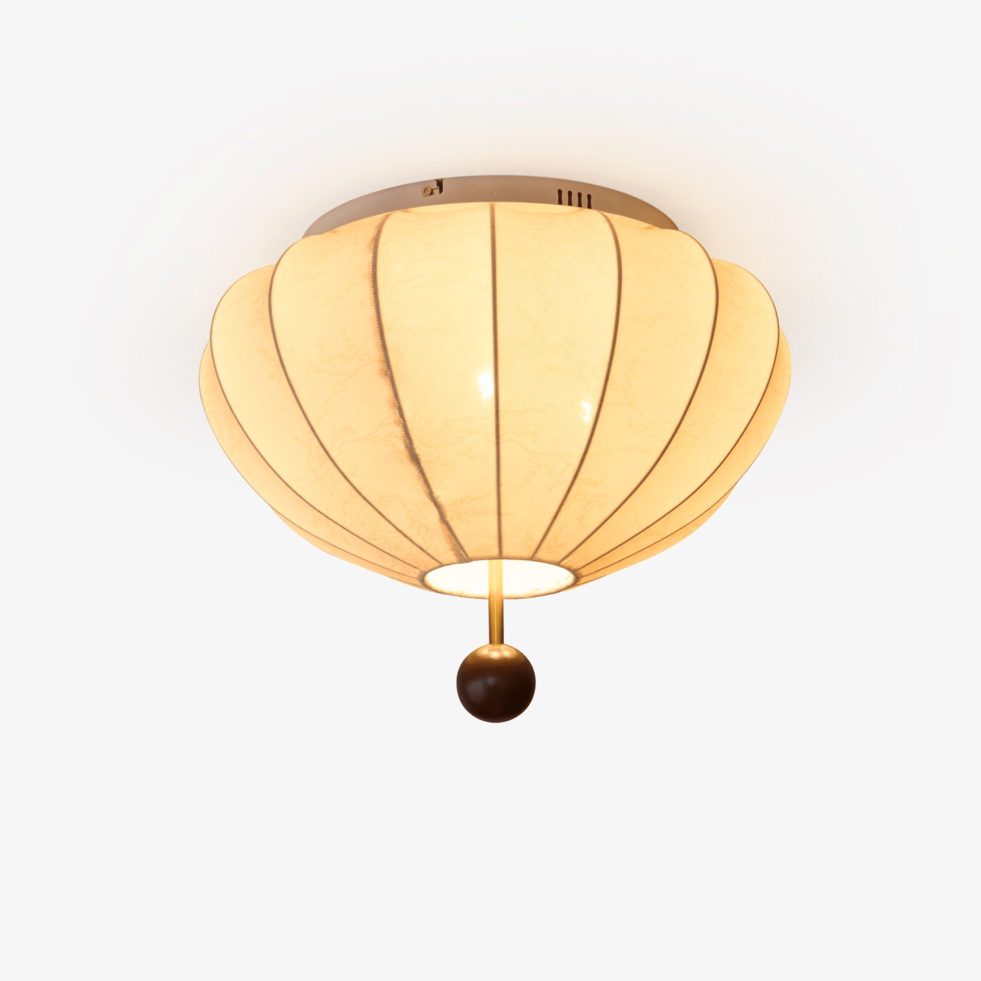 Willow Ceiling Light Marceline Wood & Fabric