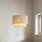 Nuvai Natural Linen Pendant Light