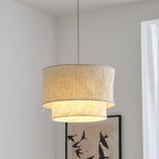 Nuvai Natural Linen Pendant Light