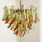 Aurora Chandelier Murano Glass Petal